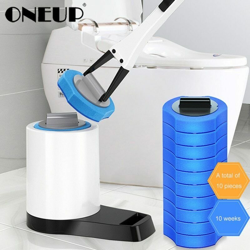 ONEUP Toilet Brush Without Dead Angle Cleaning Toilet Brush Disposable
