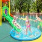 170cm Round Water Splash Play Pool Game Kids Inflatable Water Spray Playing Pad