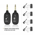 UHF 730MHz Guitar Wireless Transmitter Receiver Built-in Rechargeable Wireless
