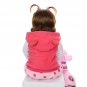 Reborn Baby Doll Toy Cloth Body Stuffed Realistic Baby Doll With Giraffe Toddler