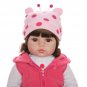 Reborn Baby Doll Toy Cloth Body Stuffed Realistic Baby Doll With Giraffe Toddler