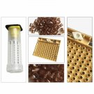 110pcs Beekeeping Plastic Bee Cell Cups Cup Queen Rearing System Cultivating Box