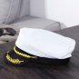 Boat Skipper Ship Sailor Captain Hat Yacht Military Hats Navy Marine Admiral Hat