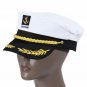Boat Skipper Ship Sailor Captain Hat Yacht Military Hats Navy Marine Admiral Hat