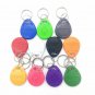 100Pcs RFID Card Keyfobs Key Fob Control Smart Card 11 Colors Keyfob RFID 125KHz