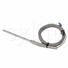 High Temperature -100~1250 C Thermocouple Probe Sensors K Type 100mm Generic 3m