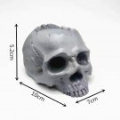 DIY Concrete Resin Plaster Model Making Mold Silicone Mold 3D Skull Candlestick