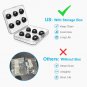 Eartips+Box Ear Tips for Airpods Pro 6 Pairs Tips Replacement Earbuds for Apple