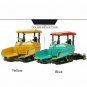 Asphalt Highway Construction Truck Toy Yellow Green Paver Car Machine Kids Model