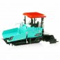 Asphalt Highway Construction Truck Toy Yellow Green Paver Car Machine Kids Model