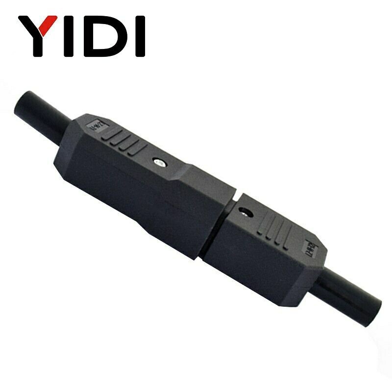 C13 C14 Straight Cable Plug 250V 10A IEC Connector Female Male 3 Pin Plug Socket