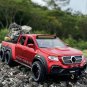 Kid Chldren Pickup Car Model Benz Class EXY 6X6 Pickup Metal Toy Car Sound Light