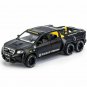Kid Chldren Pickup Car Model Benz Class EXY 6X6 Pickup Metal Toy Car Sound Light