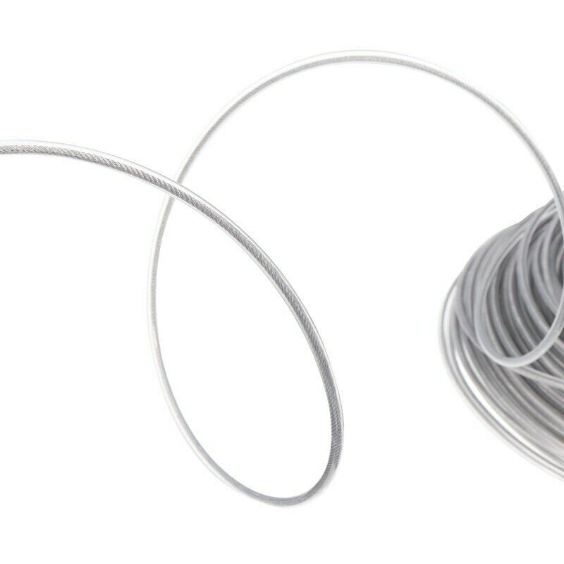 3mm Diameter 45m Trimmer Long Round Roll Steel Wire Grass Trimmer Wire Rope Cord
