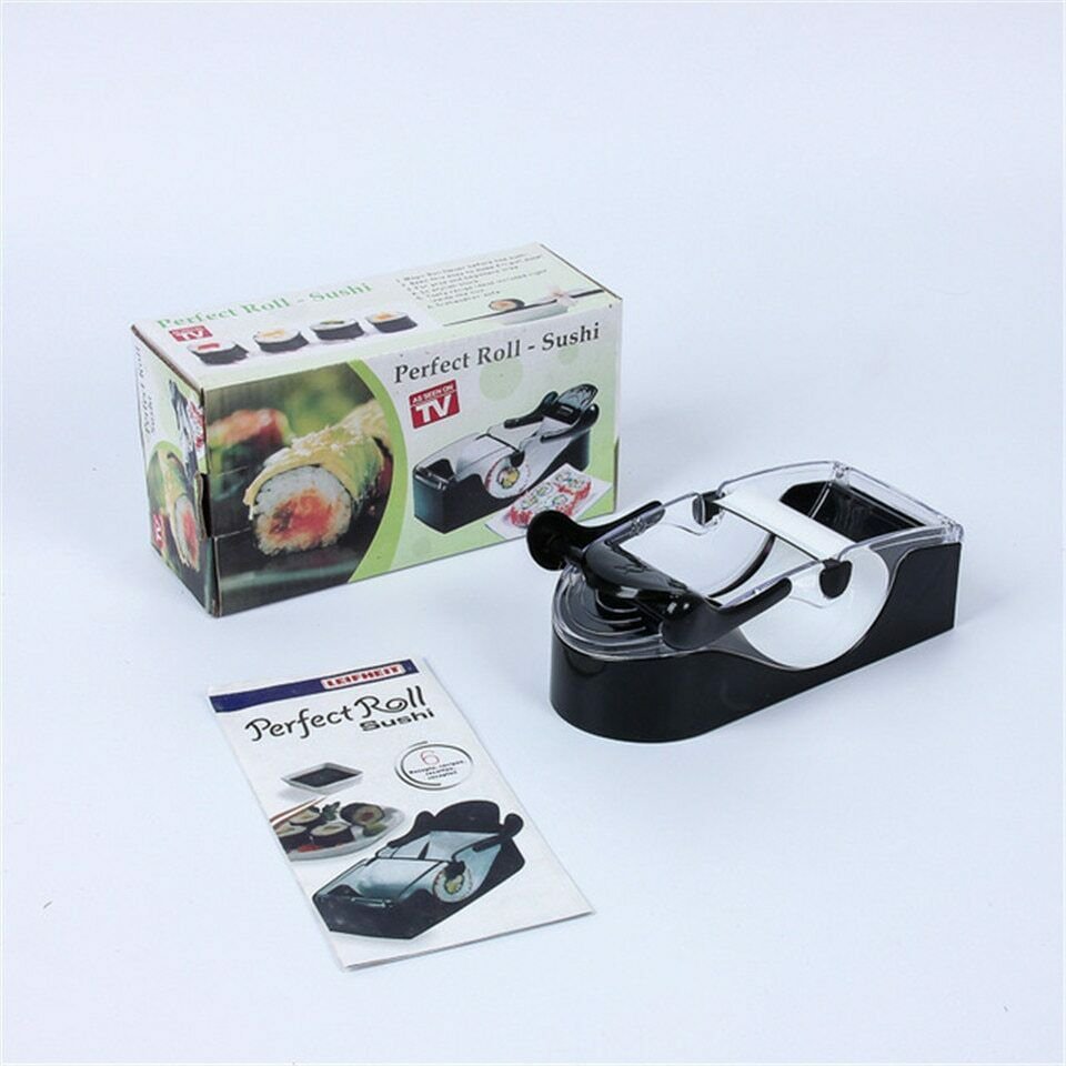 DIY Sushi Roller Maker Rice Roller Mold Perfect Cutter Easy Making Machine Roll