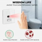 Infrared Sensor Smart Wall Light Switch No Need Touch Glass Panel EU UK 220V 10A
