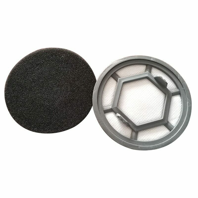Tintonlife Round Black Vacuum Cleaner Filter Dust Cleaner Collector Aspirator