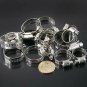 64 Pcs Auto Vehicle Pipes Adjustable 8 to 38mm Diameter Clips Gear Hose Clamps