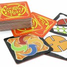 Jungle Board Game Brown Wood Token Family Party Fun Fast Pair Cards Game English
