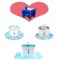 Pet Cat Water Fountain Water Pump Motor Cat Flower Drinking Bowl Water Dispenser