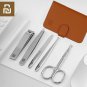 5pcs Nail Cutter Tool Set Portable Travel Hygiene Kit Manicure Nail Clippers Set