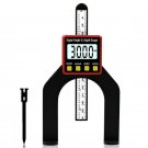 New Woodworking Digital Depth Gauge Measuring LCD Height Gauges Calipers Measure