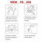 20 Pcs Wall Hooks Hanger Bathroom Kitchen Towel Hook Strong Suction Transparent