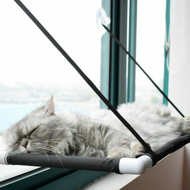 Kitten Hammock Bed Mount Window 10kg Cat Pet Bed Mat Window Suction Lounger Sofa