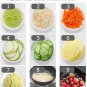 Vegetable Cutter Mandoline Slicer Onion Carrot Potato Vegetables Slicer Strainer