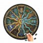 1000 Pieces Round Puzzle 3D Jigsaw Puzzle Adults Educational Kids Children Toys