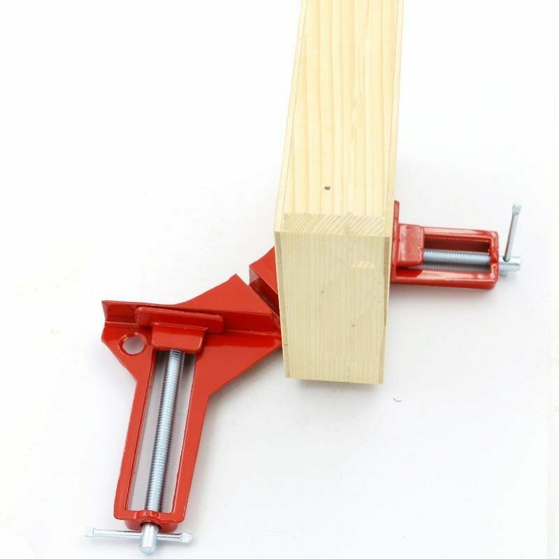 4pcs 90 Degrees Angle Clamp Woodworking Right Angle Frame Clamp Wood Work Clamp