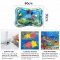 Infant Baby Water Fill Play Mat Newborns Toy Playmat PVC Toddler Seaworld Carpet