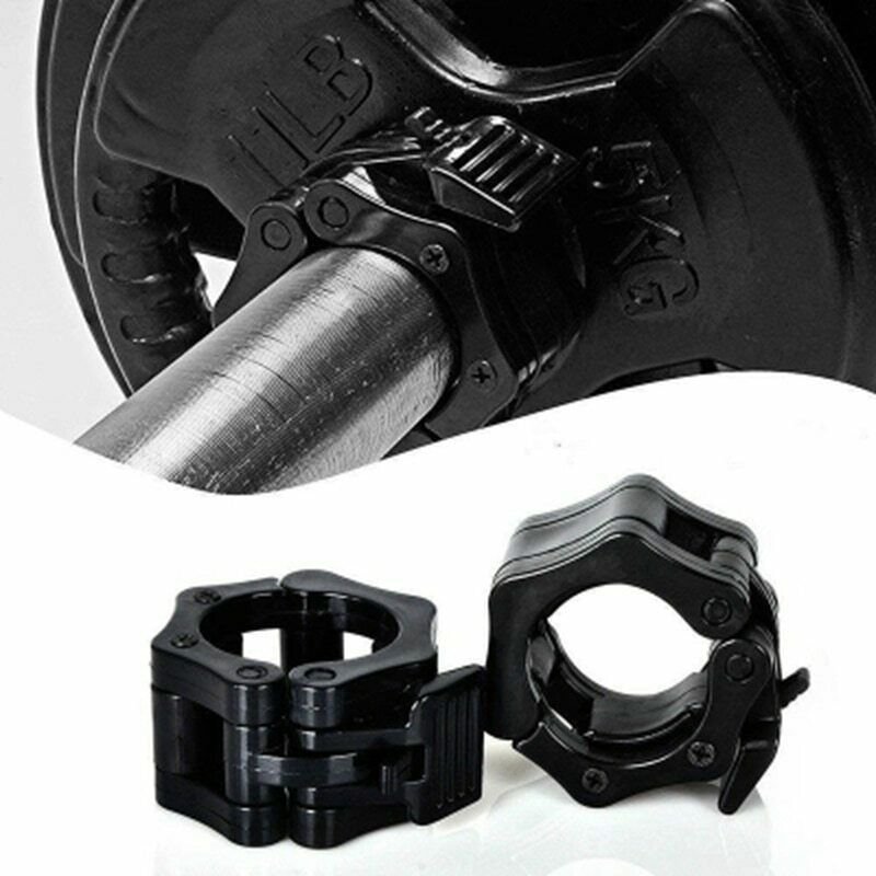 1 Pair 28mm 30mm Bodybuilding Spinlock Collars Barbell Lock Dumbell Clips Clamp