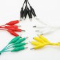 10pcs Roach Clip Test Jumper Wire Electrical Alligator Clips Crocodil Test Leads