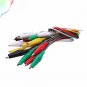 10pcs Roach Clip Test Jumper Wire Electrical Alligator Clips Crocodil Test Leads