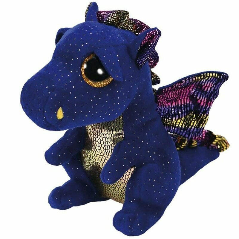 Ty Beanie Babies Blue Dragon 5.9&acirc;�&sup2; Saffire Plush Animal Toys Stuffed Doll 15cm
