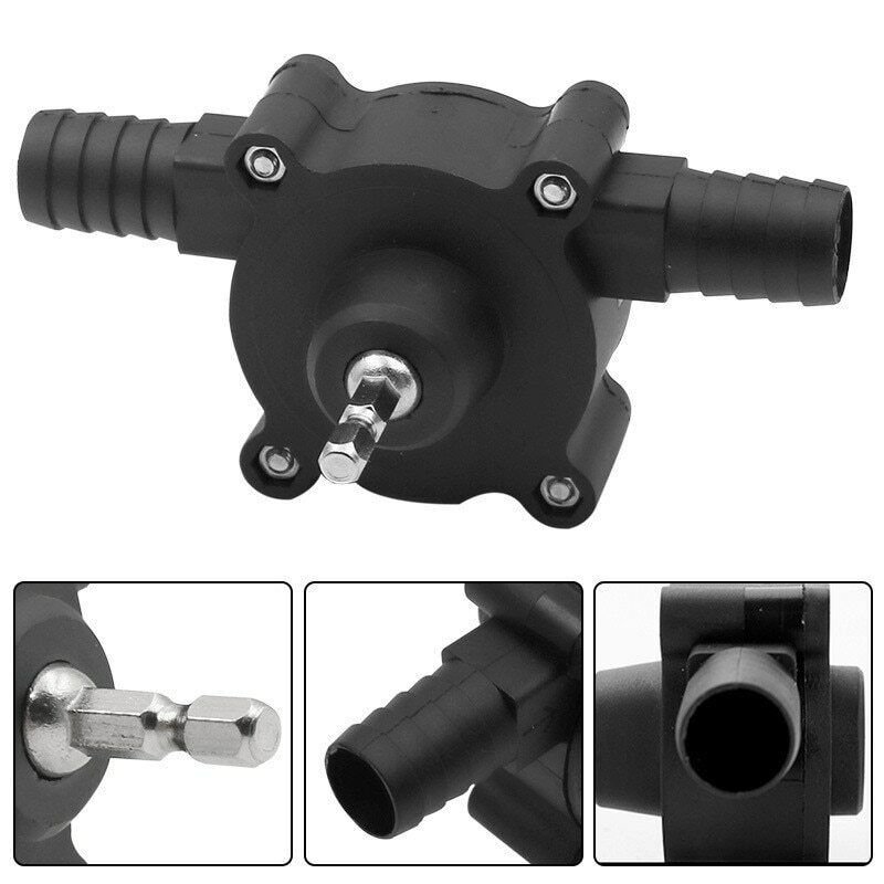 Liquid Transfer Pump Mini Hand Diesel Oil Fluid Suction Pump Electric Drill Pump
