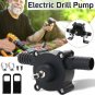 Liquid Transfer Pump Mini Hand Diesel Oil Fluid Suction Pump Electric Drill Pump