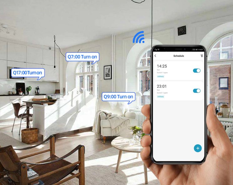 Smart Home Channel WIFI Tuya Smart Life Motor Controller DC 5V 12V 24V 32V RF433