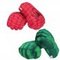 Avangers Large 13" 33cm Gloves Hulk Smash Hands Spiderman Plush Gloves Kids Toy