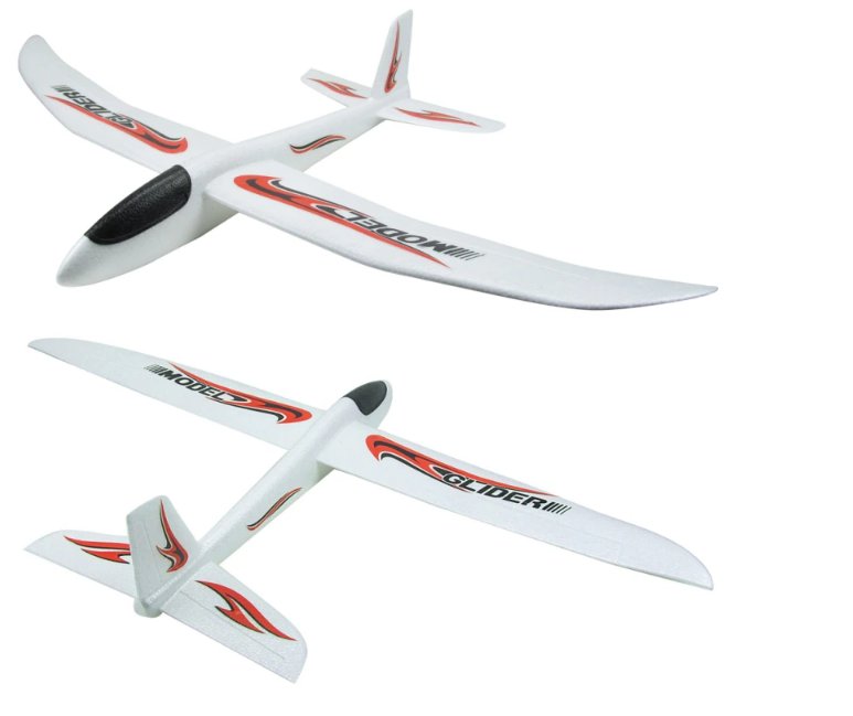 Outdoor Throwing Glider Inertia Plane 99cm Hand Launch Airplane Aircraft Kid Toy