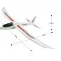 Outdoor Throwing Glider Inertia Plane 99cm Hand Launch Airplane Aircraft Kid Toy