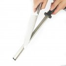 8 12Inch 30cm Long Thin Shape Diamond Kitchen Knife Sharper Rod Steel Sharpening