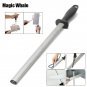 8 12Inch 30cm Long Thin Shape Diamond Kitchen Knife Sharper Rod Steel Sharpening