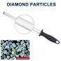 8 12Inch 30cm Long Thin Shape Diamond Kitchen Knife Sharper Rod Steel Sharpening