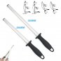 8 12Inch 30cm Long Thin Shape Diamond Kitchen Knife Sharper Rod Steel Sharpening