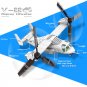 US Army V-22 Osprey Tiltrotor Aircraft Military Helicopter Plane Building Blocks