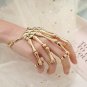 Gothic Hand Skull Ring Punk Bracelet Skull Hand Elasticity Skeleton Bracelet