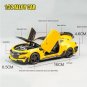 Toy Car Sport Car Model Black Chevrolet Camaro 1/32 Diecasts Luxury Kids Vehicle