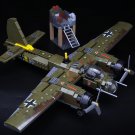 Military Ju-88 Bombing Airplane 559pcs Building Blocks Army Aircraft Bricks Toy